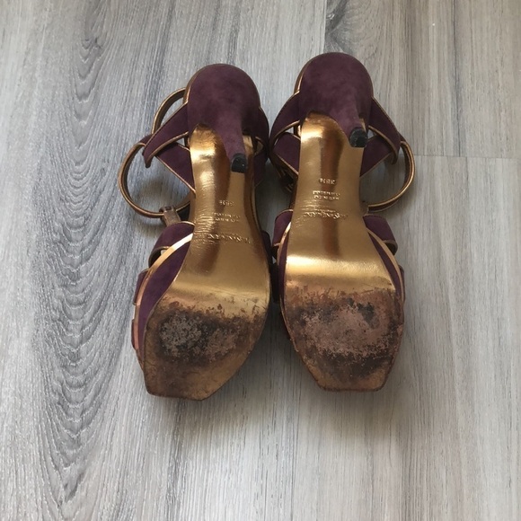 YSL Tribute platform stilettos 5.5 - Picture 4 of 6